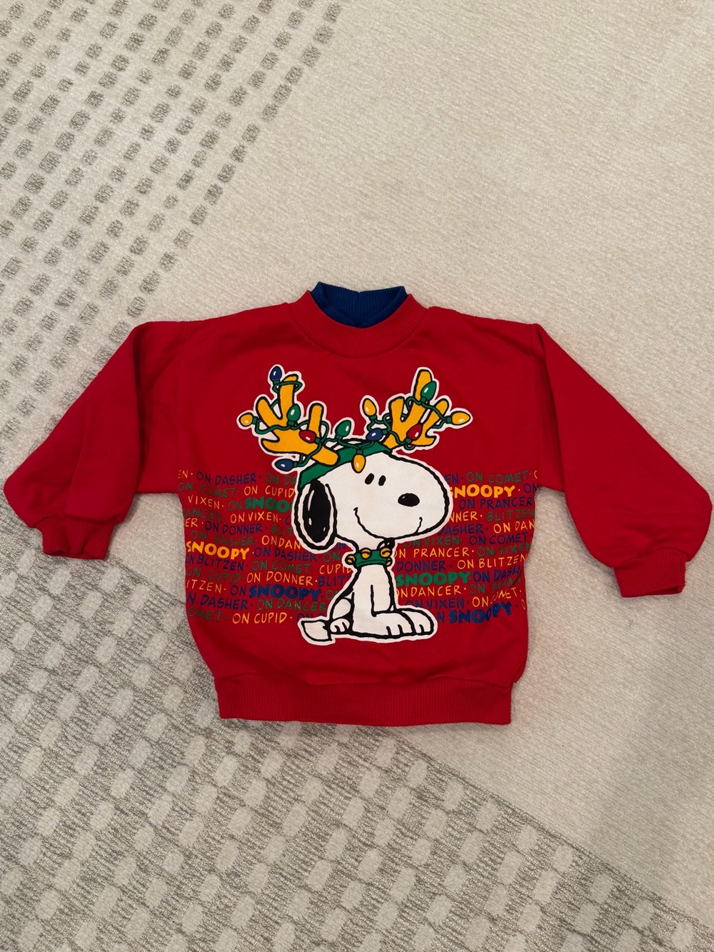 Vintage Snoopy Christmas Sweatshirt, kids 5